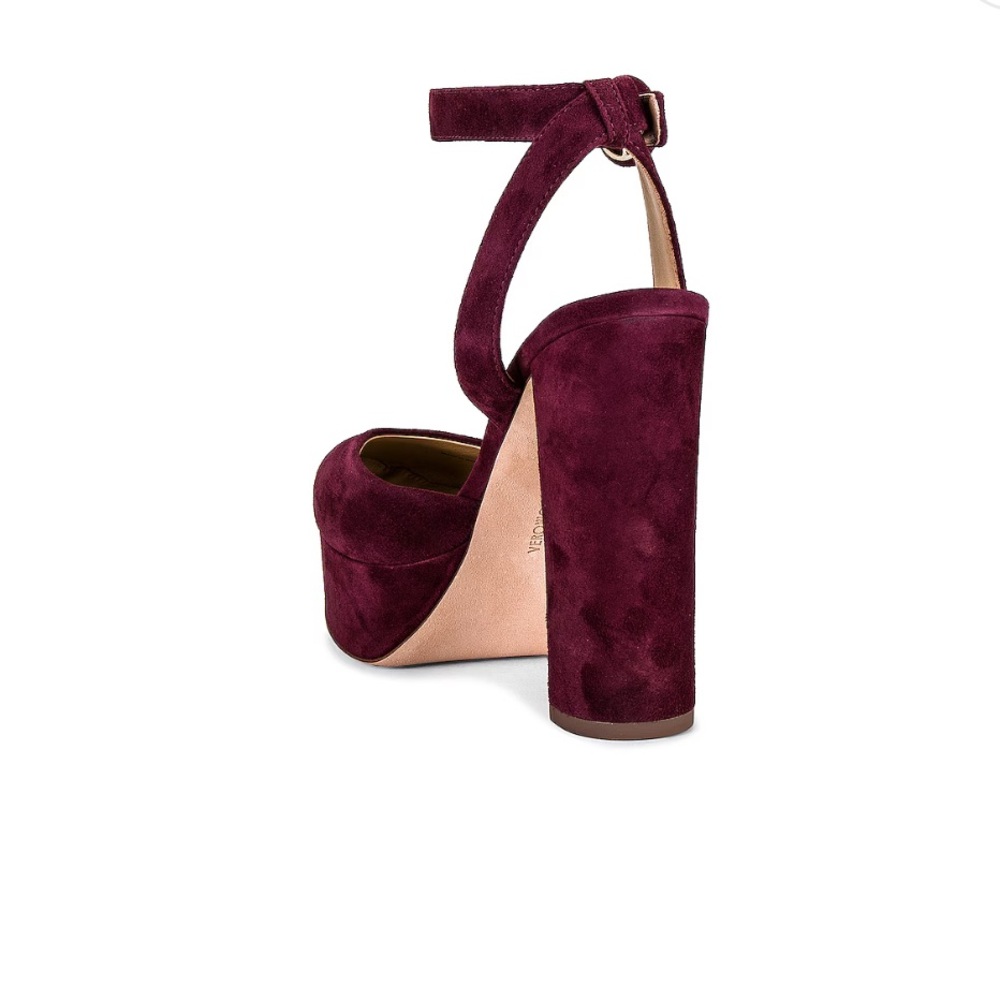 Magda Heel in Merlot Veronica Beard - Picture 3 of 5
